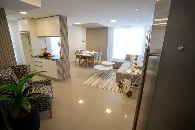 Cocina y comedor del departamento
